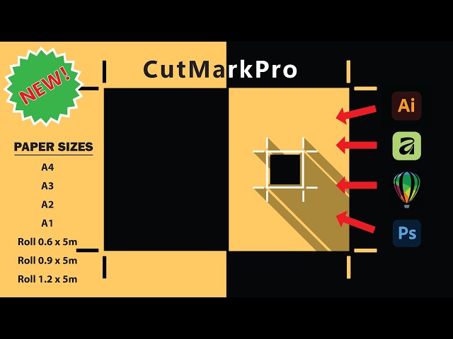 How to Add Crop Marks, Bleed, and Cut Lines to Designs Automatically for Printing - CutMarkPro