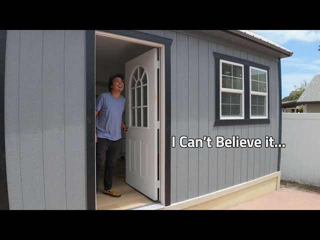 MY DREAM MOD SHED IS COMPLETE!