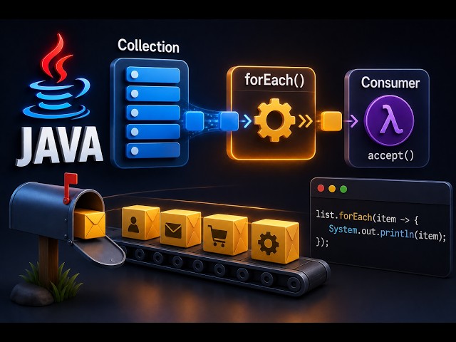 # 79 _ forEach Method in Java | Consumer Interface Explained