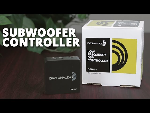 Dayton Audio's DSP-LF Low Frequency DSP Controller - Product Spotlight