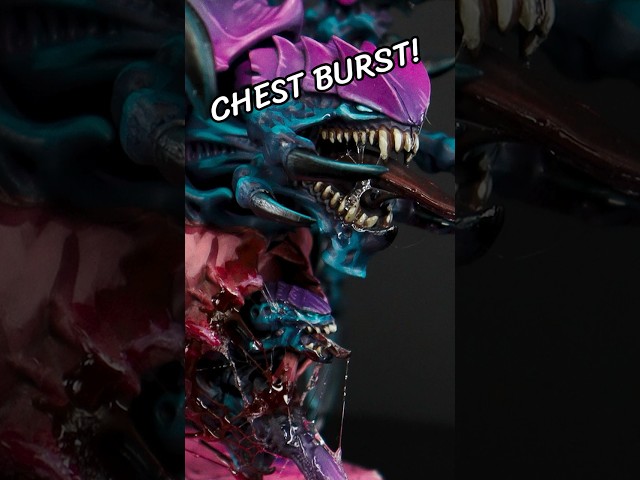 Making a Tyranid Chest Burst Look Painful  #warhammer40k