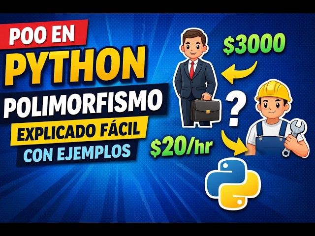 POO en Python: Polimorfismo explicado fácil con ejemplos