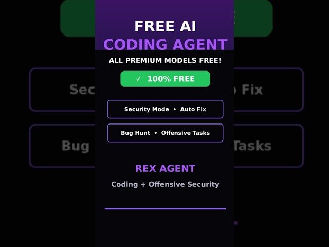 REX Agent for coding & hacking