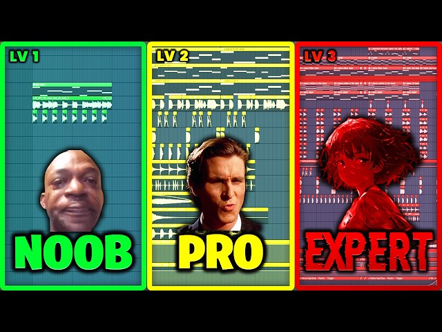 3 Levels of Brazilian Phonk - NOOB vs PRO vs EXPERT