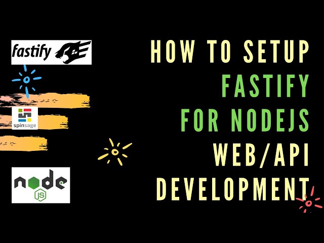 How to setup Fastify with Nodemon for NodeJS Web and API Development ⭐️ Spinsage