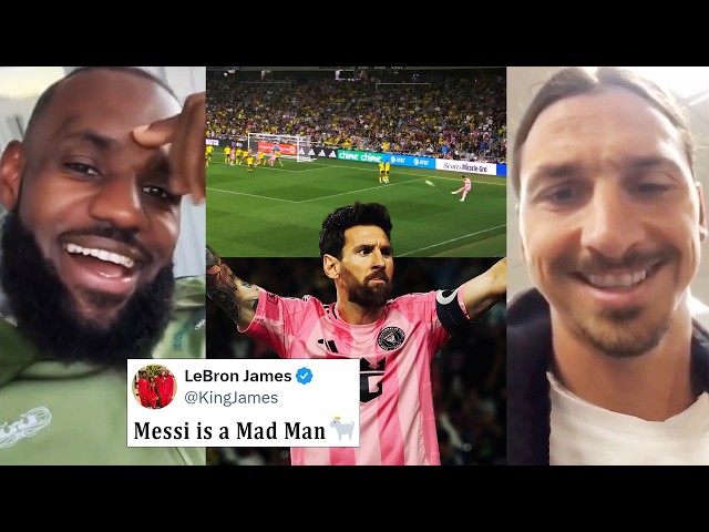 Famous Reaction on Messi Stunning Free-Kick | Inter Miami vs Columbus Crew 1-2 Reaction