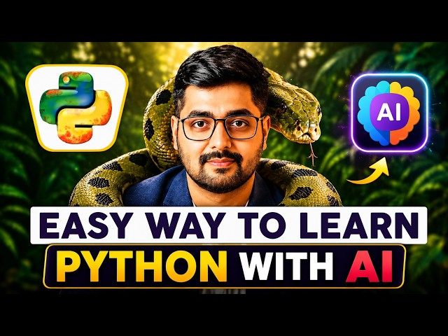 Learn Python with AI Tools : Python Roadmap for High Paying Jobs (2026)