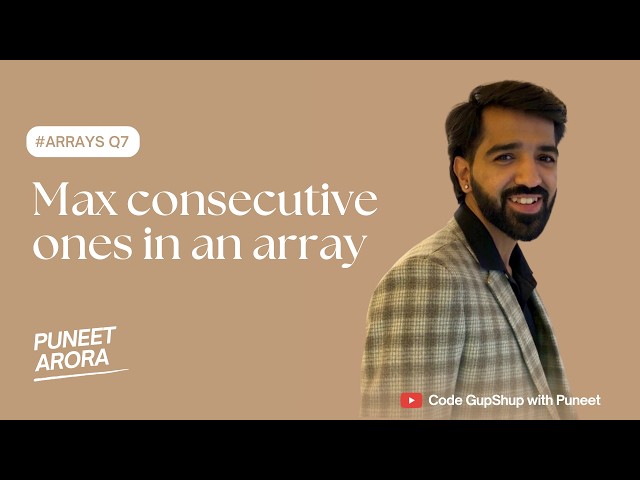 🚀 Max Consecutive Ones | JavaScript | Interview Preparation Series
