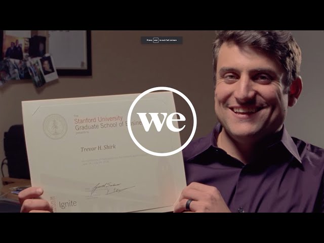 Veteran Entrepreneur Trevor Shirk on Strattex Solutions | Veterans in Residence | WeWork