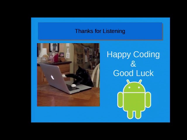 2018-01 Introduction to Android Development