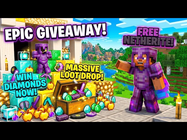 🔥 FireMC SMP •EPIC MINECRAFT GIVEAWAY! 🎉 ✦ FREE RANK • Limited-Time Rewards 🎁 LIVE!