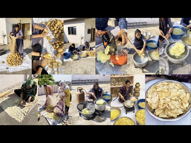 Fresh Homemade Potato Chips (Step by Step)