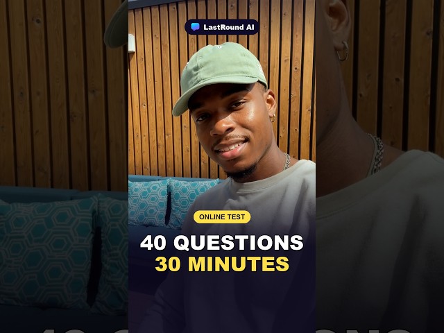 40 questions, 30 minutes. Can AI keep up? #shorts