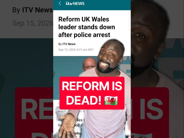 ANOTHER Reform UK leader goes to jail!! - Dan Thomas in Wales