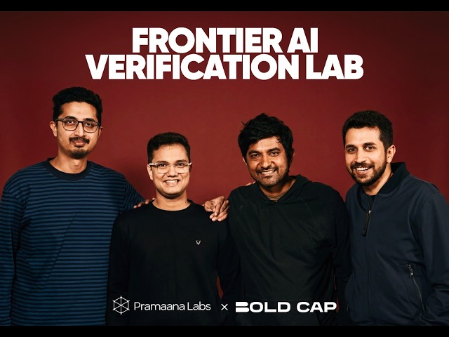 Building a Frontier AI Verification Lab | In Context with Pramaana Labs  | BoldCap