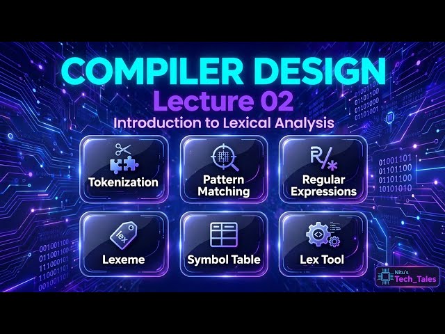 Lecture:02 || Lexical Analysis || Compiler Design || Bangla Tutorial 