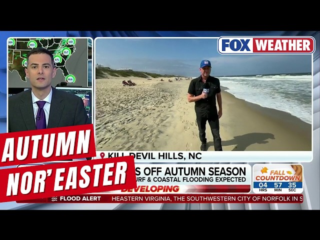 Brewing Nor'easter Off To A Strong Start To Begin Fall