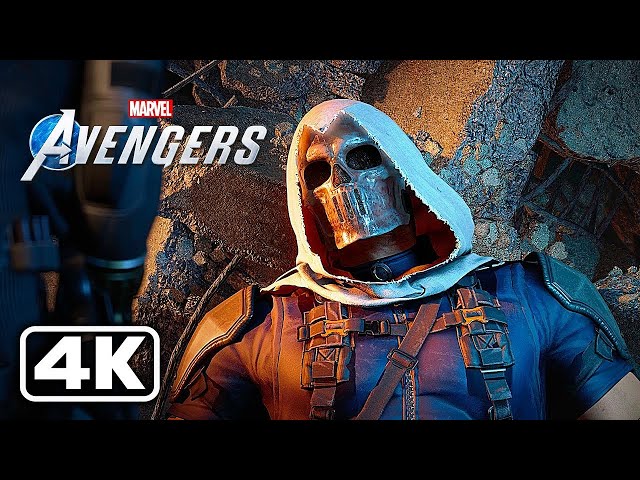 MARVEL'S AVENGERS Walkthrough Gameplay Part 2 - The Bridge Fight Black Wiidow Vs Taskmaster Boss