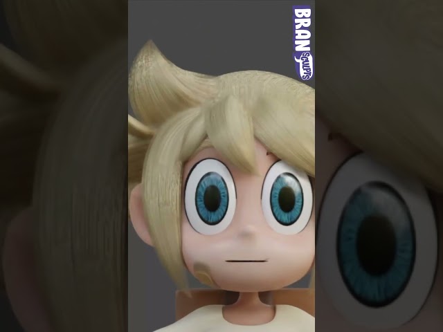 3D Sculpting Windy in #Blender