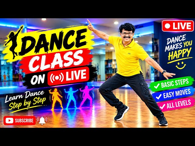 Dance class on live | 1k entertainment