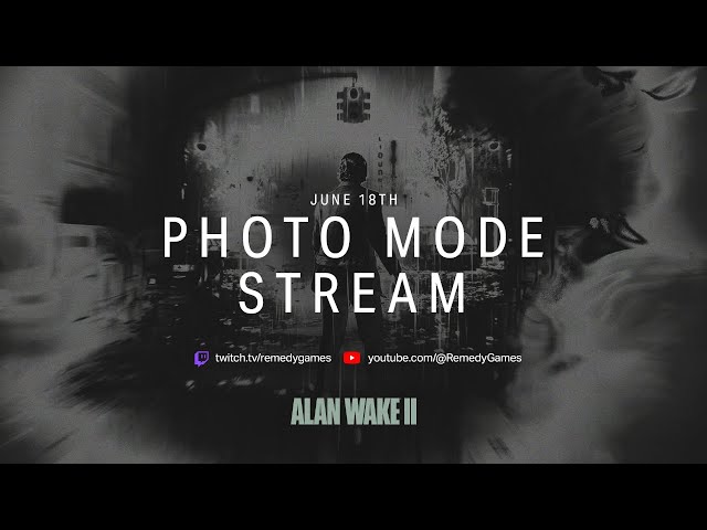 Alan Wake 2: Photo Mode Stream | !info !photomode !nightsprings
