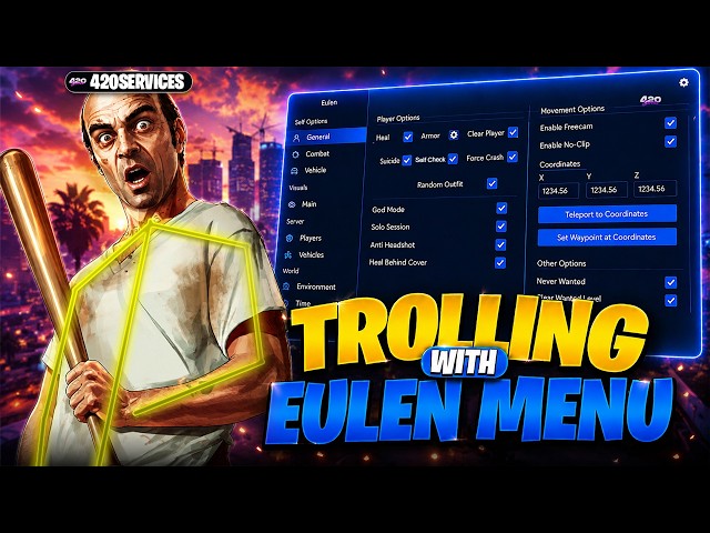 I Tested Eulen Cheats – Trolling FiveM Servers 😂