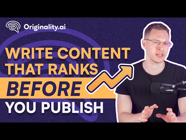 Predictive SEO Explained: How to Predict Google Rankings with Originality.ai's Tool 🔮