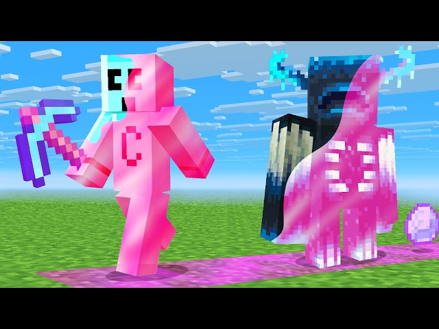 Minecraft but Everything Turns Enchanted