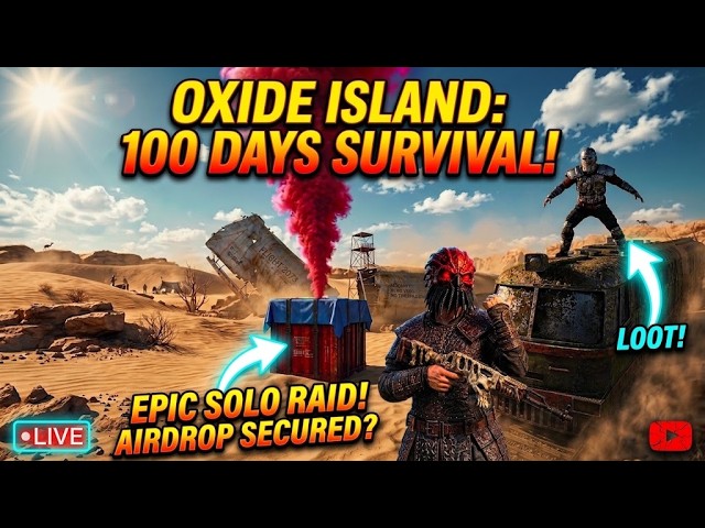 Day 1 In Oxide island of survival 🔴| Oxide island of survival | Oxide
