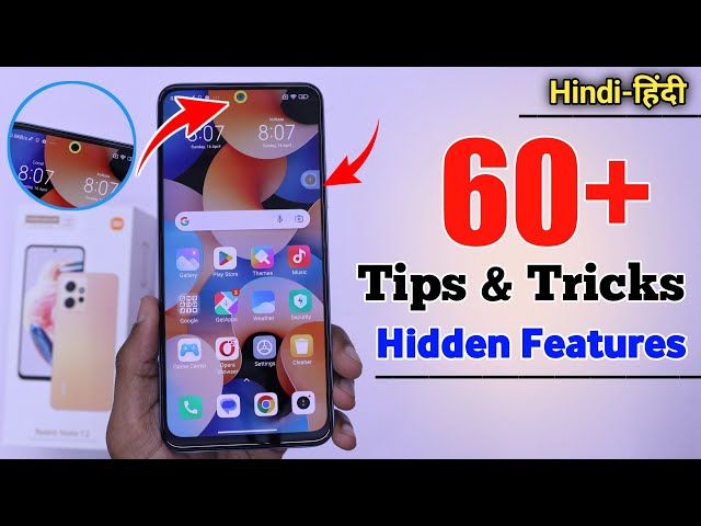 Redmi Note 12 4G Tips and Tricks - Top 60+ Hidden Features