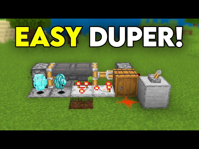 EASY ITEM DUPING SYSTEM in Minecraft Bedrock 26.5+!