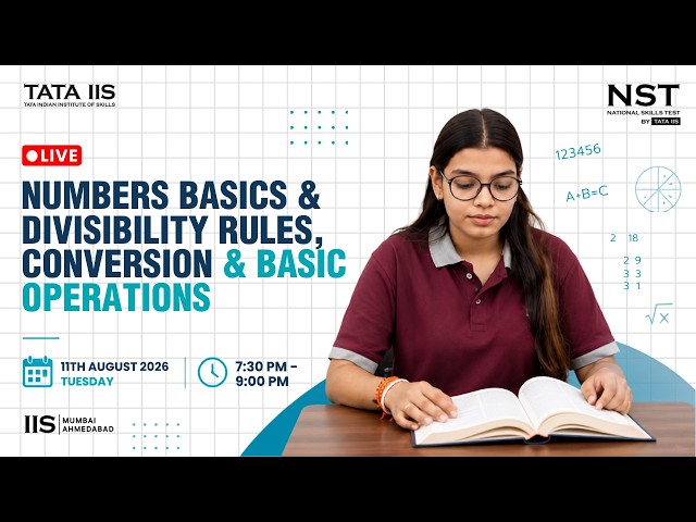 Number Basics, Divisibility Rules, Conversion, Comparison & Basic Operations