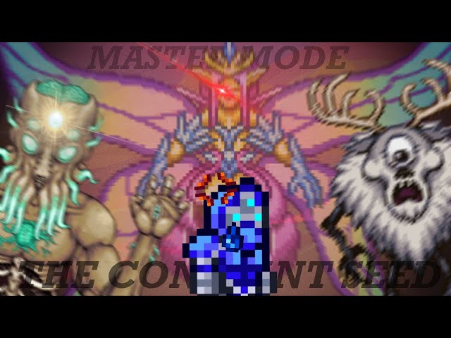Beating Terraria On THE CONSTANT SEED For The First Time