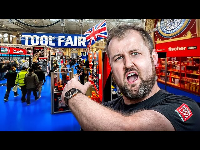 I Visited THE BIGGEST TOOL FAIR IN THE UK!