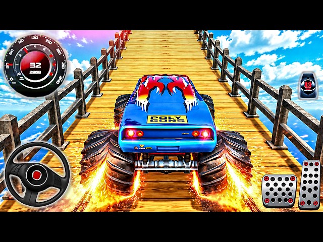 Monster Truck Stunt Racing | 4x4 Trucks Go Wild - Android GamePlay #3