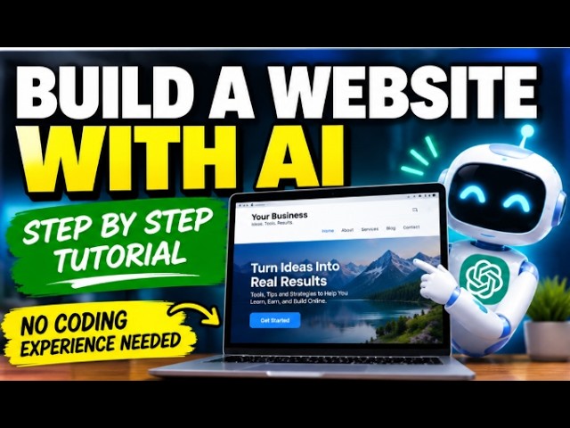 How to Create a Website With AI Step by Step | No Coding Experience Needed