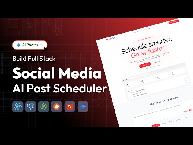 Build an AI Powered Social Media Automation Platform Using MERN Stack | AI Project Tutorial
