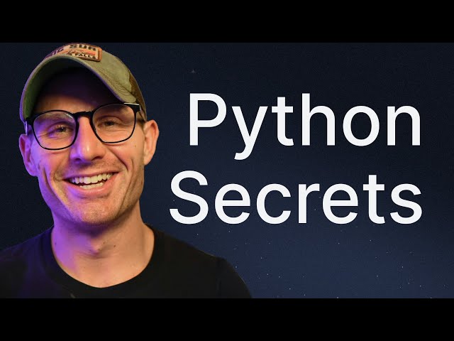 Better Python secrets management for data scientists and devs
