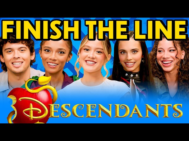 Cast of Descendants: Wicked Wonderland Tries To Finish Their Lines!