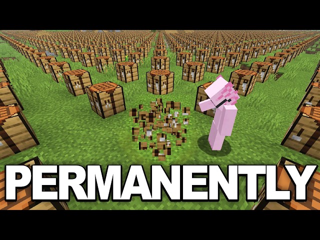 Minecraft, But Placing Blocks Copies Everywhere PERMANENTLY
