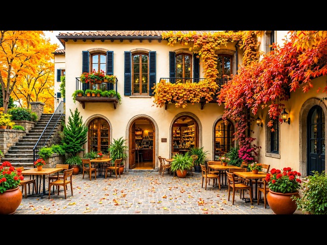 Coffee Autumn Jazz Music 🍂 Cozy Café Jazz Instrumental for Relaxing, Work, Study & Fall Ambience #11