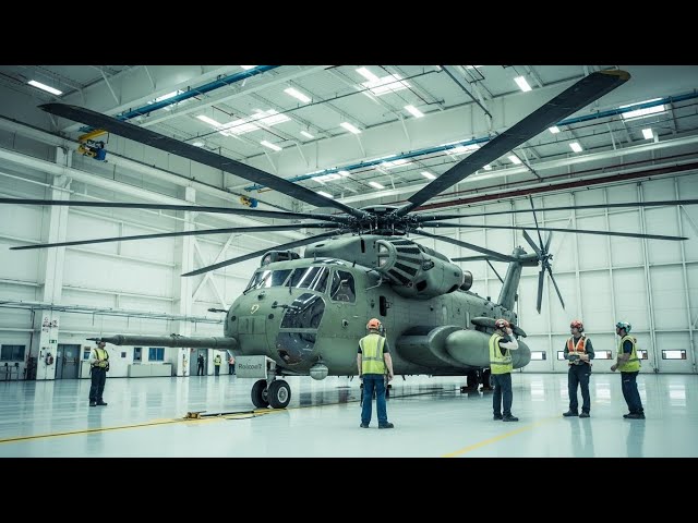 Inside the CH-53K King Stallion Production Line: How the America’s Most Powerful Helicopter Is Built