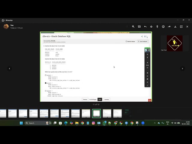Pass Oracle 1Z0-071 in First Attempt | Enough to Clear the Oracle Database SQL Certification
