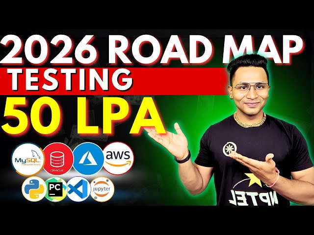 🚀 50 LPA Road Map in Testing - 2026, QA | ETL Testing | Big Data QA | BI QA | Automation Testing