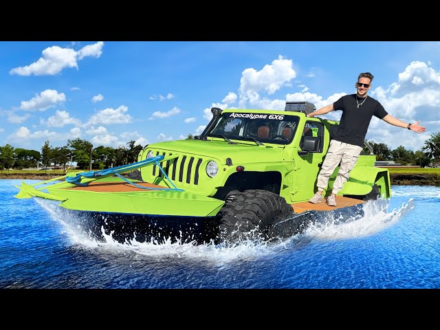 World’s First Boat Truck!