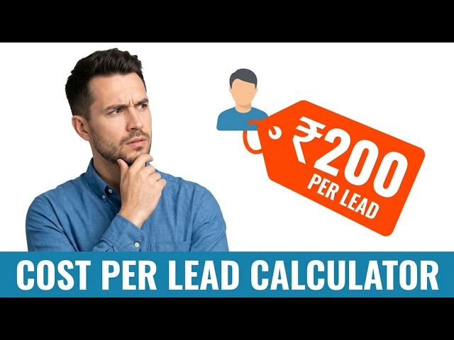 Cost Per Lead Calculator | Calculate CPL & Optimize Ad Spend (Free Tool)