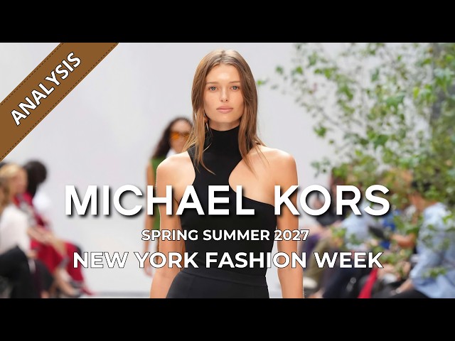 Michael Kors Spring Summer 2027 Fashion Show Analysis | New York Fashion Week