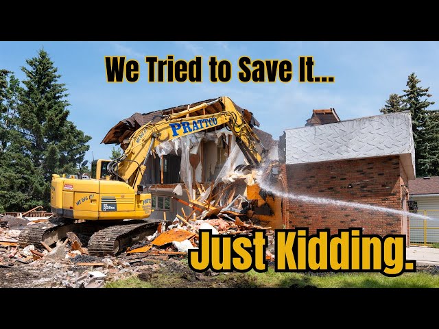 Demolition Therapy: One House at a Time