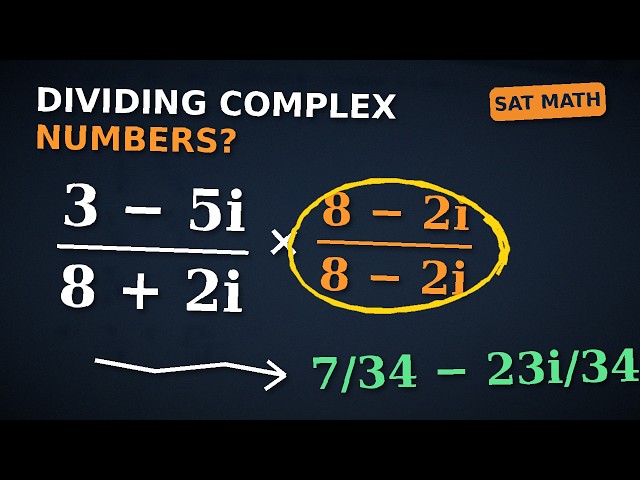 Can You Solve This Complex Number Problem? 🤯 | SAT Maths