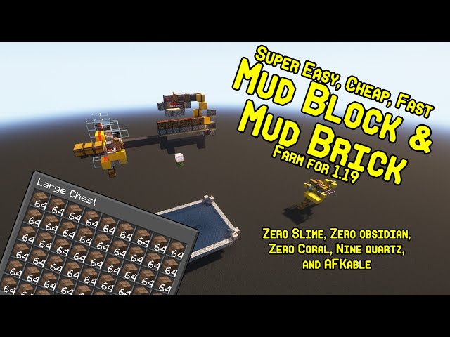 Cheap Easy Mud Farm for Minecraft 1.19